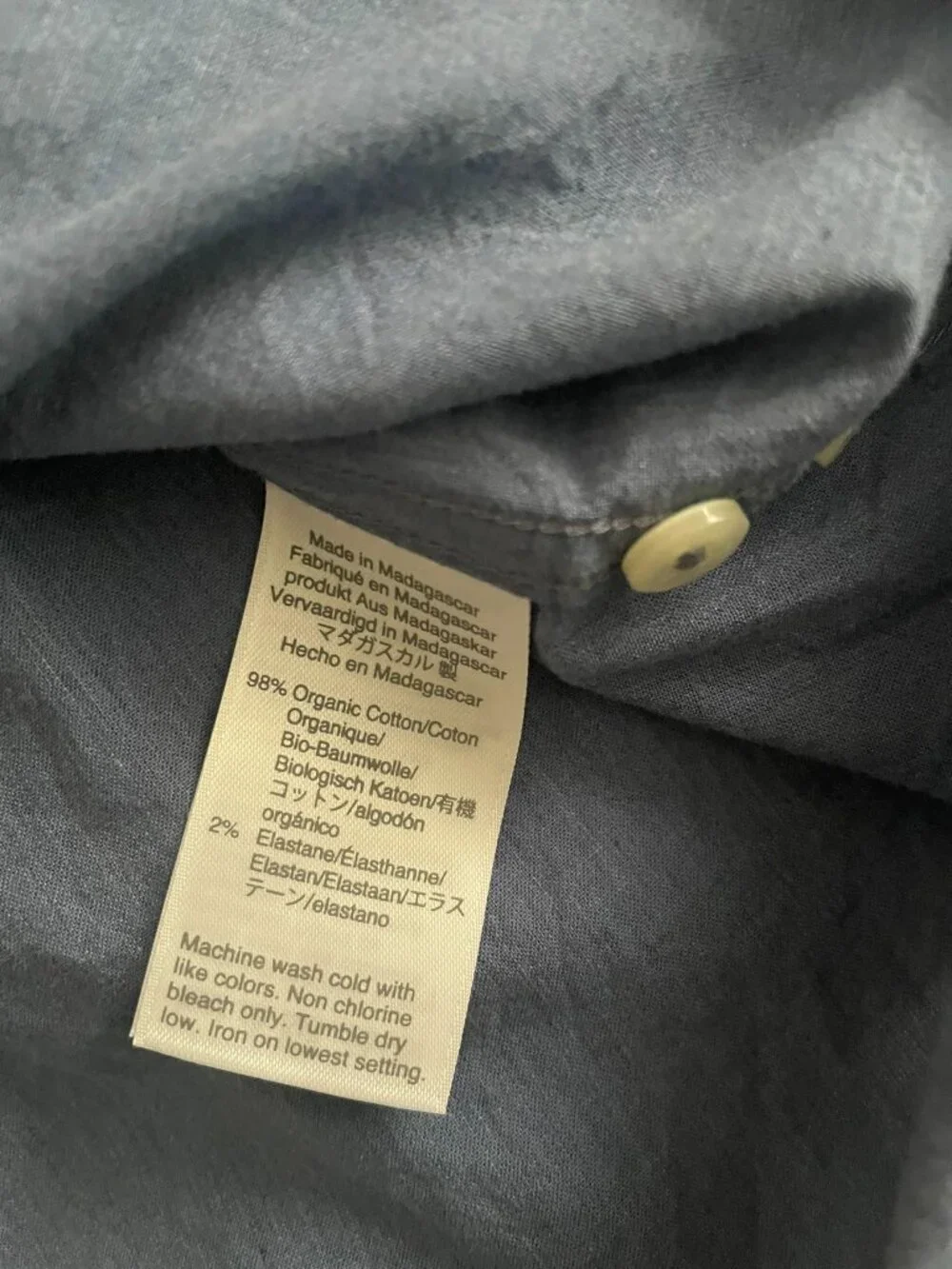 J. Crew Mens Slim Secret Wash Shirt (S)